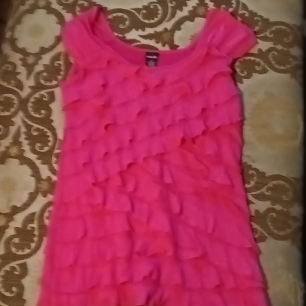 Refaella super frilly pink sleeveless shirt